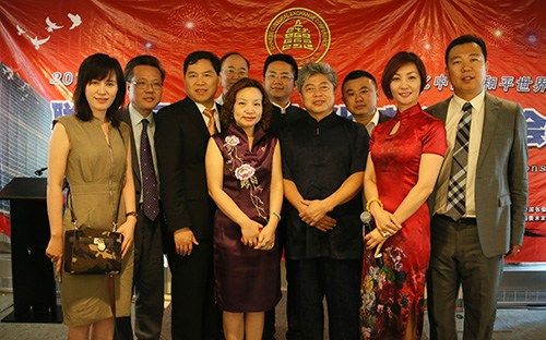 中美艺术家出席联合国中华文化交流大会(图)-中国侨网
