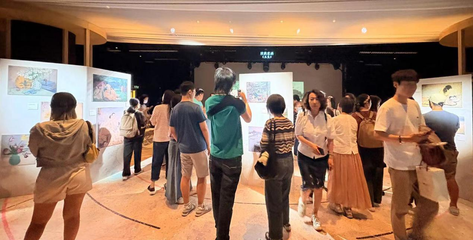 “笔墨如歌--旅法艺术家潘玉良作品图片展”与香港观众见面